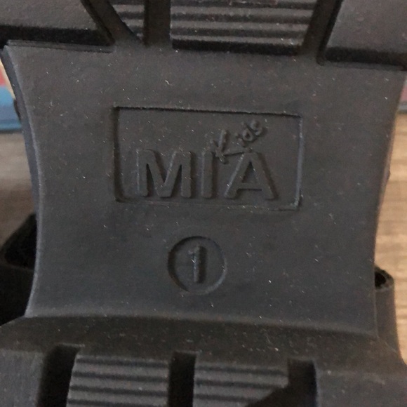 MIA kids Girl’s Havien sandals size 1 - Picture 6 of 8